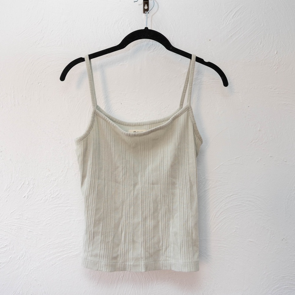 Madewell Light Green Tank Top